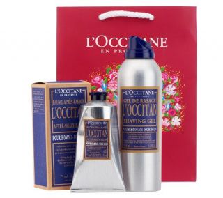 LOccitane Mens Shaving Ritual Duo with Gift Bag   A227422