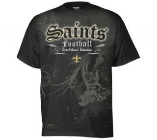 NFL New Orleans Saints All Over Short Sleeve T Shirt —