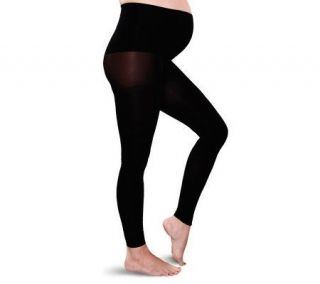 Preggers Maternity Footless Tights with Gradient Compression