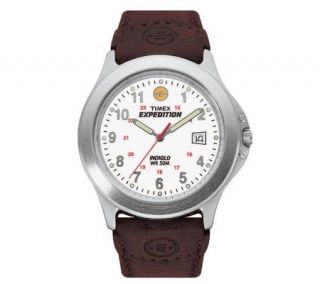 Timex Expedition Metal Field Watch with LeatherStrap —