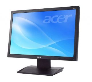 Acer 19 Diagonal LCD Monitor   Black —