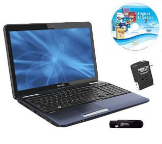 Toshiba 15.6 Notebook, Software, Jump Drive &Surge Protector