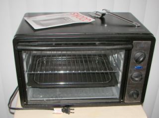 JC Penney Home Collections Cooks Convection Toaster Oven wiith Owners