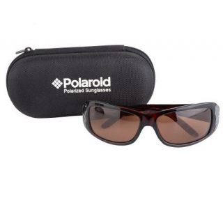 Polaroid Butterfly Temple Accent Sunglasses —