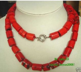 Noblest Jewelry Tibetan Red Coral Necklace 32