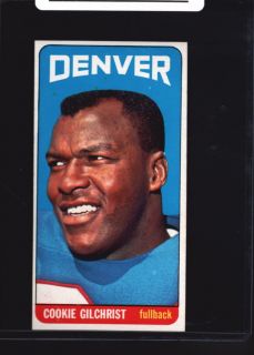 1965 Topps Football 051 Cookie Gilchrist SP STX 7