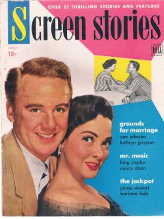 Screen Stories Magazine Jan 1951 Nice Newstand Complete Copy Van