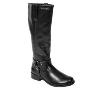 Journee Collection Buckle Accent Boot —