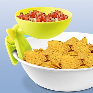 DIP CLIP   Salsa Condiment Dipping Party Bowl NEW