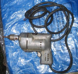 Vintage Black Decker 1 4 Corded Electric Drill