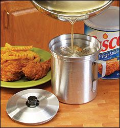 Oil Strainer Stores Cooking Oils to Fry Foods Again New