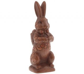 Jim Shore Heartwood Creek Chocolate Bunny Figurine —