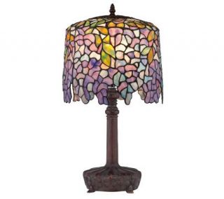 Tiffany Style Wisteria Collection 19 1/2 TableLamp —