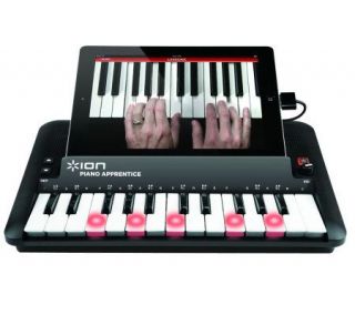 Key Learning Lighted 25 Note Piano System w/ Teaching App —