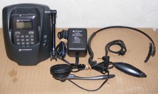 PLANTRONICS CT12 2 4Ghz WIRELESS HEADSET PHONE CORDLESS HANDS FREE FOR