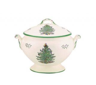 Spode Christmas Tree 7 pint Soup Tureen & Cover —