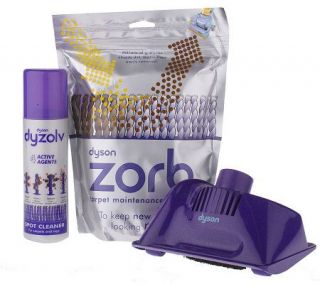 Dyson Carpet Cleaning Kit w/ Zorb, Dysolv, & Zorb Groomer —