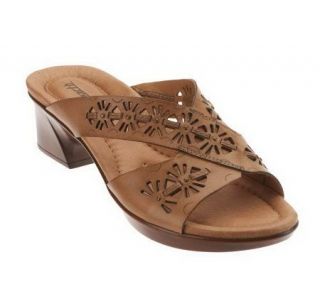 Earth Balsam Cross Strap Sandals with Cutout Detail   A223526