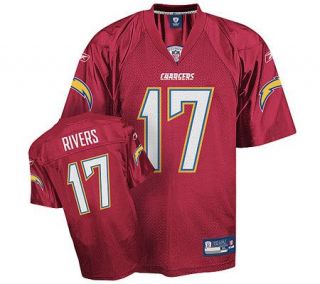 NFL San Diego Chargers Philip Rivers Red QB Practice Jersey — 