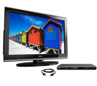 Toshiba 40 Diag 1080p HD LCD TV with Blu ray Player & HDMI —