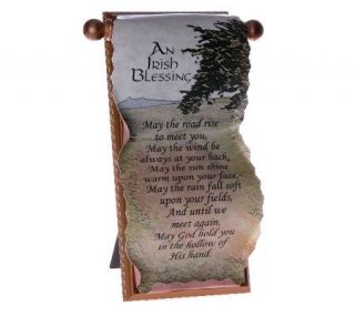Irish Blessing Scroll by Catherine Galasso —