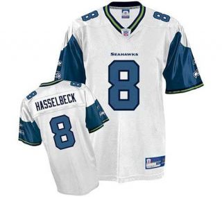 NFL Seattle Seahawks Matt Hasselbeck Replica Whte Jersey   A154629