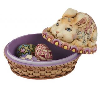 Jim Shore Heartwood Creek 4 piece Easter Themed Bunny Box —