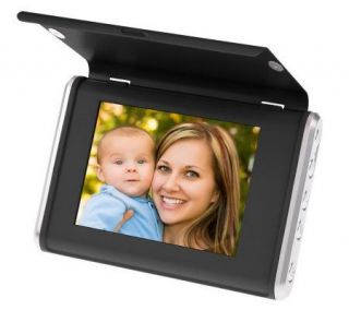 PortableDigital Photo Album w/ 3.5 Diag. LCD & Rechargeable Battery 