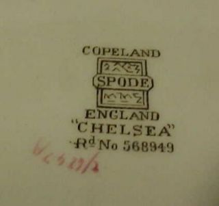 copeland spode chelsea 9 luncheon plate 2 6247 this is a lovely