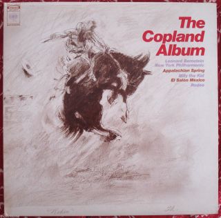 The Copland Album Leonard Berstein New York Philharmonic Columbia