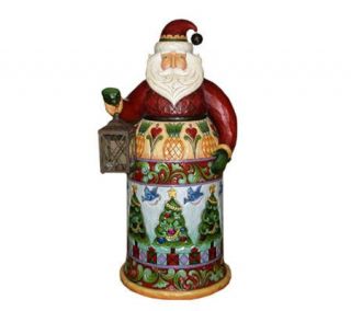 Jim Shore Heartwood Creek 4H Ltd. Ed. Santa Statue by Enesco