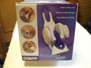 Conair Personal Spa Handheld Shower Massager New in Box