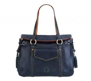 As Is Dooney & Bourke Florentine Leather Smith Bag —