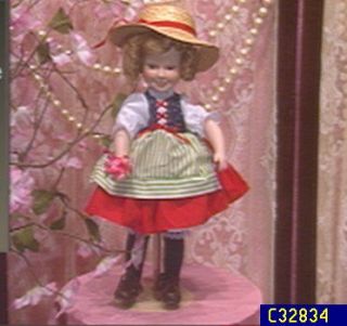 Shirley Temple 14 Porcelain Doll —