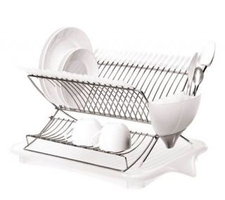 Cuisipro Dish Rack & Draining Tray 2 Piece Set —