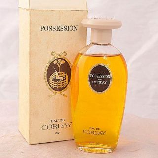  30 year old 120 ml eau de corday bottle of corday fame full with