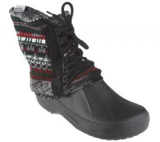 Mukluk Ladies Lace Up Puddle Boot w/ ComforTemp —