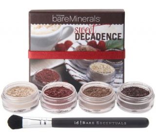 bareMinerals Sweet Decadence Eyecolor 4 piece Set with Brush