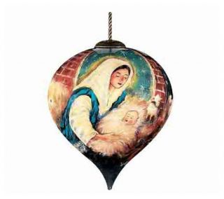 Prince of Peace Handpainted Glass Ornament withGift Box —