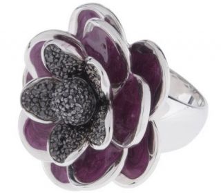 Lauren G Adams Pop Up Petal Pave Style Ring —