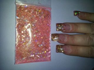 Nail Art Confetti Fimo Glitter Mix for Acrylic Nails USA Seller