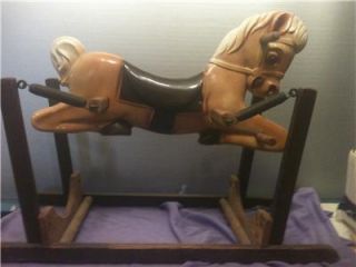  Horse Rocking Bouncing Horse w Wood Frame Collierville TN