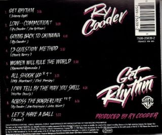ry cooder get rhythm cd 1987
