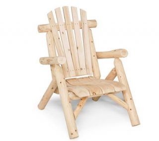 North Woods Collection Log Chair, Natural by Jack Post —