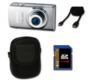 Canon PowerShot SD3500IS Digital Camera   Silver Kit —