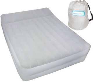 Bed Essentials by Aero Queen Size Elevated Bed w/Carry Bag —