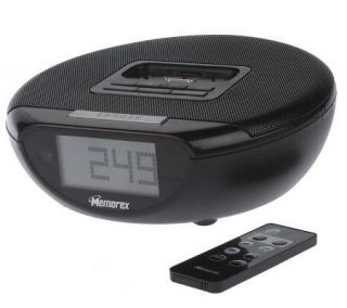 Memorex Speaker System for iPod with Clock Function and Remote