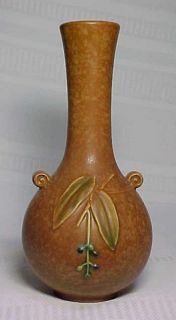 Weller Pottery Cornish Bulbous Bud Vase Arts Crafts