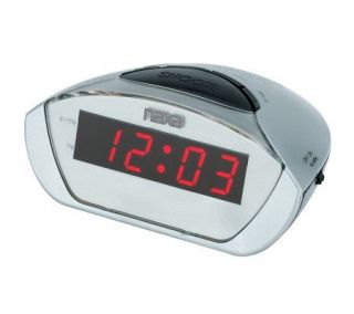 Naxa NRC 158 Digital Alarm Clock with Snooze —