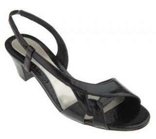 Easy Street Asymmetrical Sandals w/Backstrap —